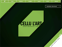Tablet Screenshot of cellulart.de